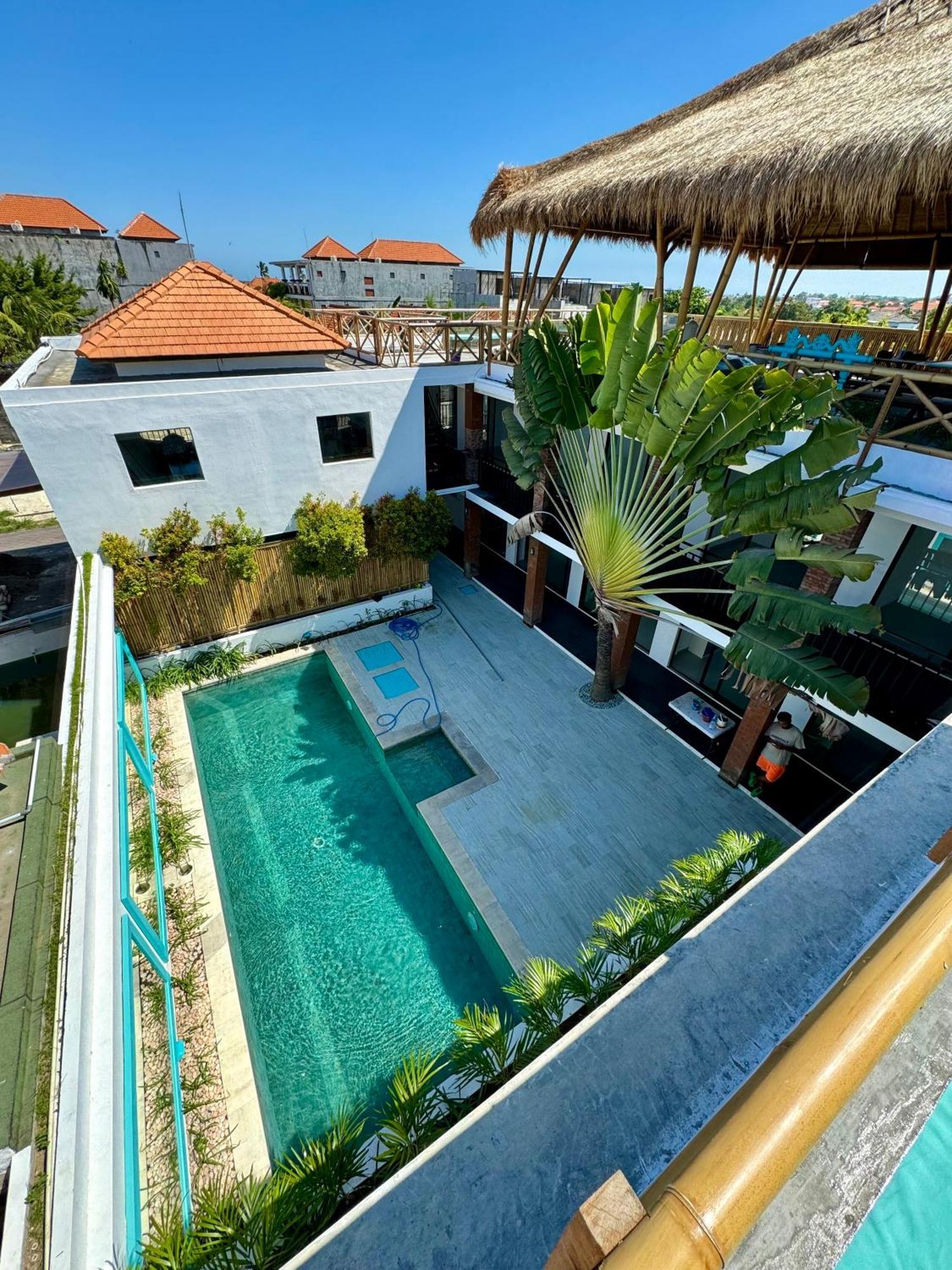 Canggu Central Hostel מראה חיצוני תמונה